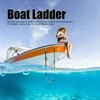 Marine Rope Ladder Foldable 3 Steps Strong Load Bearing Inflatable