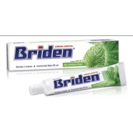 Briden Pasta Dental Sin Flúor / Caja Con 10 Piezas De 100ml