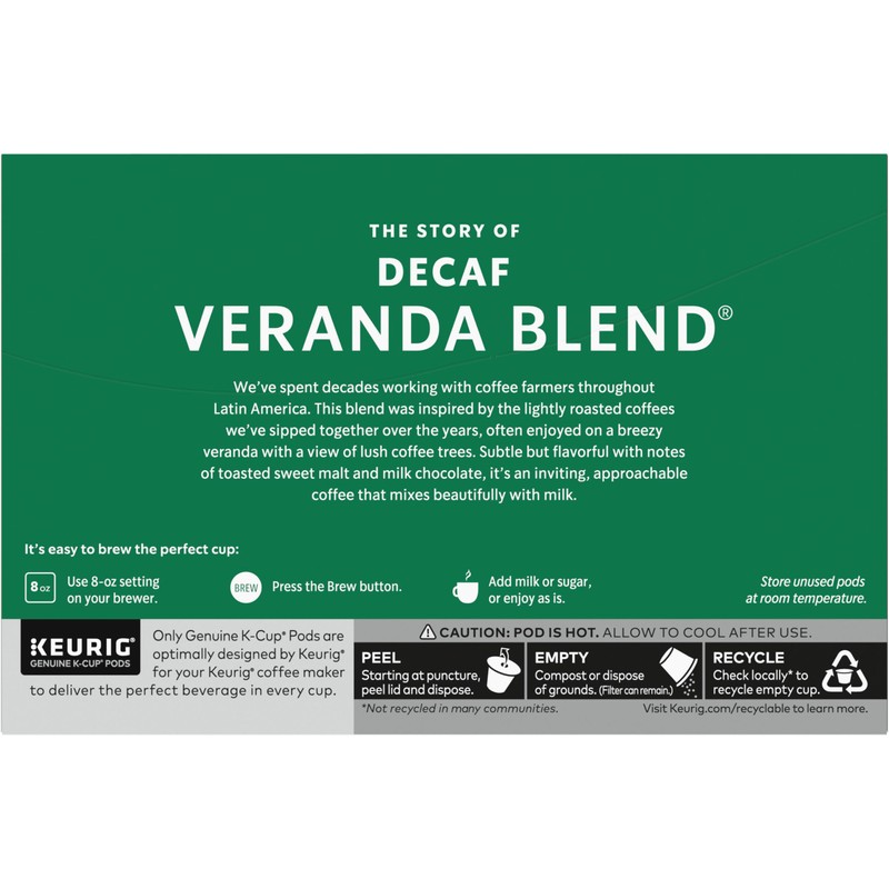 Starbucks K-Cup Coffee Pods, Starbucks Blonde Roast Hot or Iced