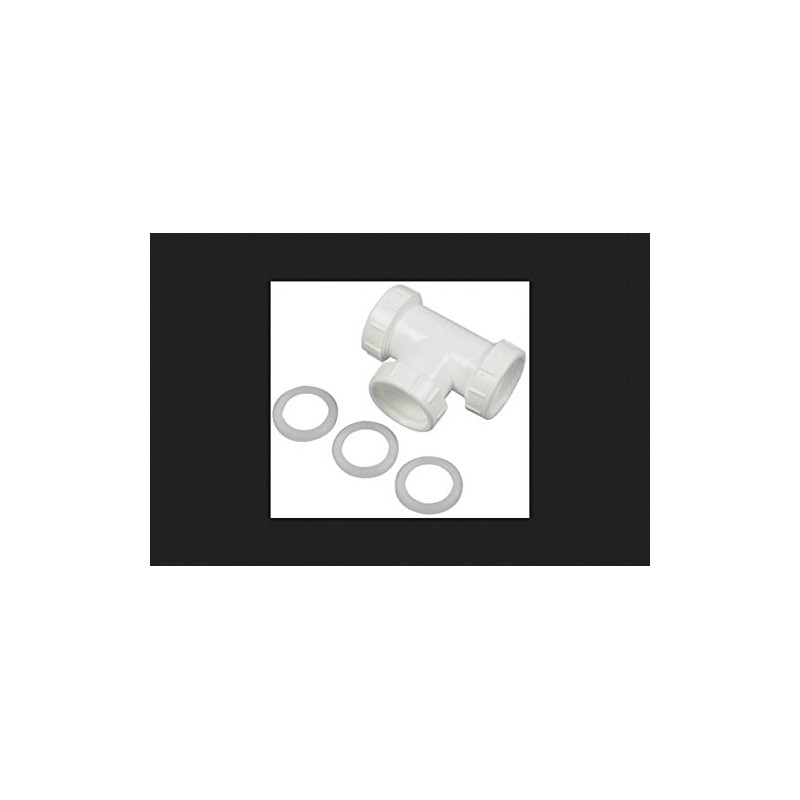 Danco 94038 Tee, 1-1/2 in, Plastic, [Finish]<, for Use with