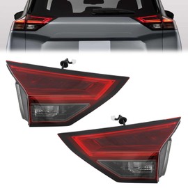 LED Inner Tail Light Rear Brake Lamps Assembly Fits for 2021-2023 Nissan Rogue, OEM # 265556RR1A, NI280212, Direct Replacement (Driver & Passenger Side)