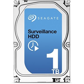 Seagate Surveillance HDD ST1000VX001 1 TB 3.5-Inch SATA 6Gb/s Internal Hard Drive - Black