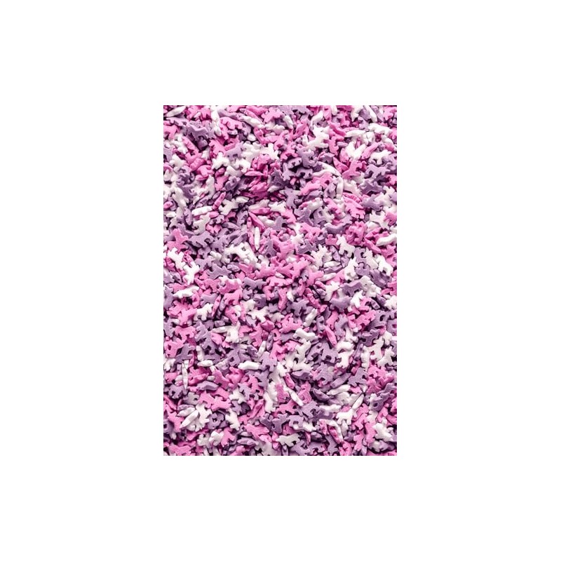 SPRINKLY - Sprinkle Shapes - Unicorns (Pink Mix) - 150g