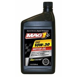 Mag 1 61648 Conventional 10W-30 Motor Oil - 1 Quart (Pack of 6)