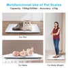 UNIWEIGH Digital Pet Scale 220lbs x10g Accuracy,Dog/Cat Animal Scales with