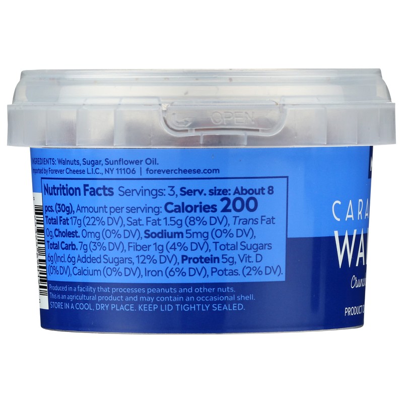 Mitica Caramelized Walnuts, 3.53 OZ