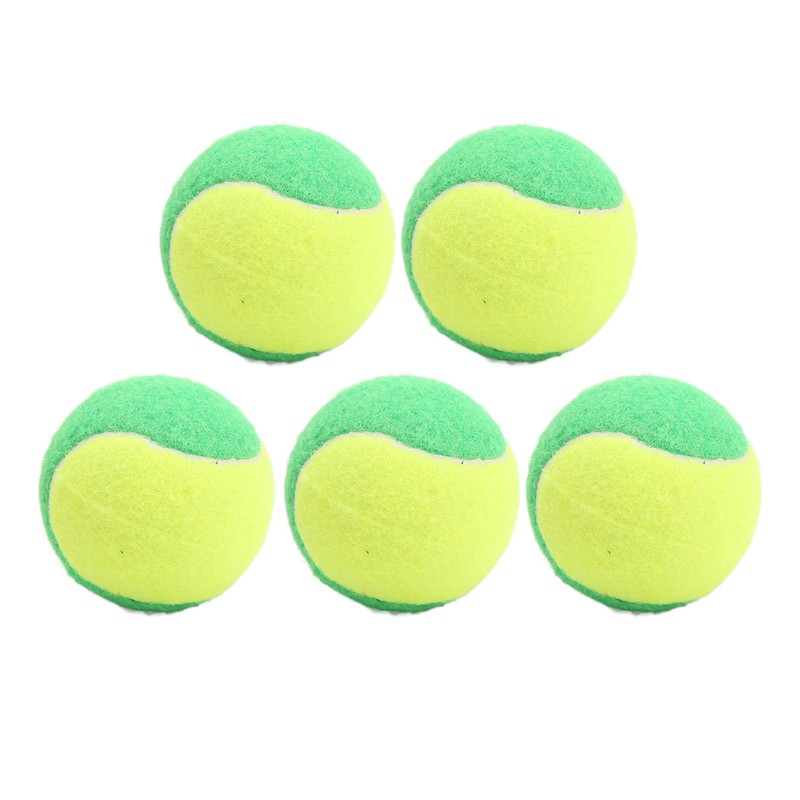 5PCS 6cm Rubber Tennis Balls Elastic Squash Ball Pressure Relief