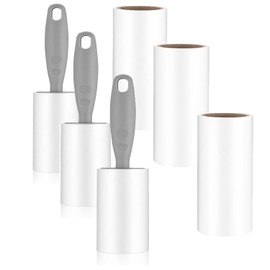 Hysgscwd 6PCS Lint Rollers for Pet Hair Extra Sticky, 360 Sheets Portable Reusable Lint Remover, Replaceable Lint Roller Refills Lint Brushes, Removal Stick Roller for Cat Dog Couch Clothes Fuzz