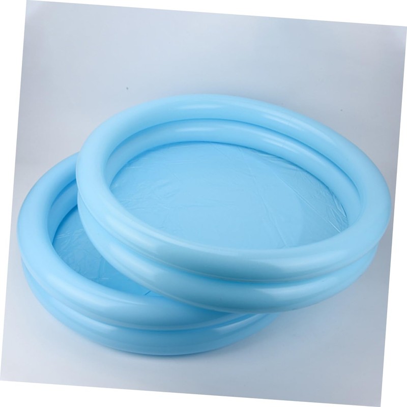 YARNOW 2 Sets Inflatable Baby Pool Small Round Boys and