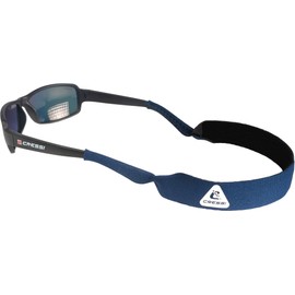 Cressi Unisex Adult Eyewear Neo Retainer Floating Neoprene Strap for Glasses, Blue Navy/White, One Size