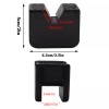XUKEY 2x Axle Jack Stand Pad Adaptor Sill Damage Protector