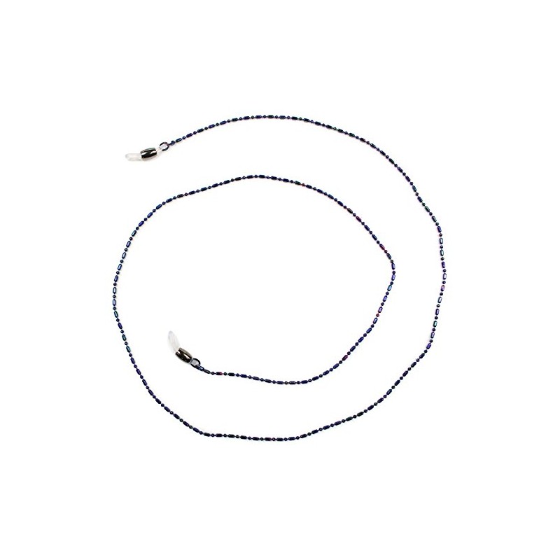 Pearl 05972 Glasses Chain, Purple, 29.1 inches (74 cm), Marble