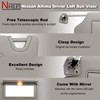 NHILES Left Driver Side Sun Visor Compatible with Nissan Altima