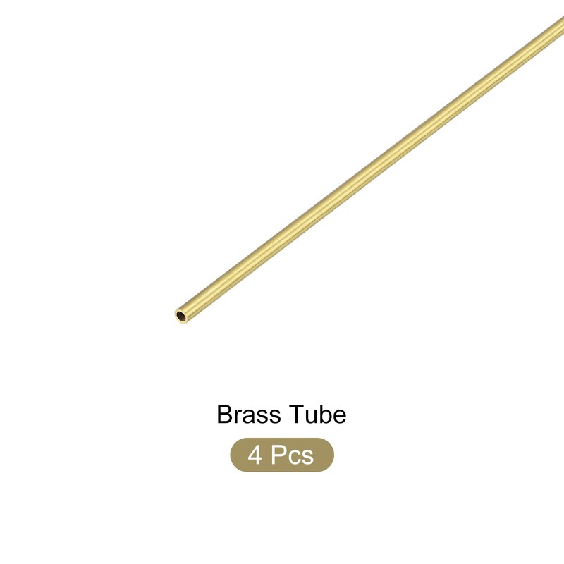 METALLIXITY Brass Pipe (1.5mm OD x 0.2mm Wall D x