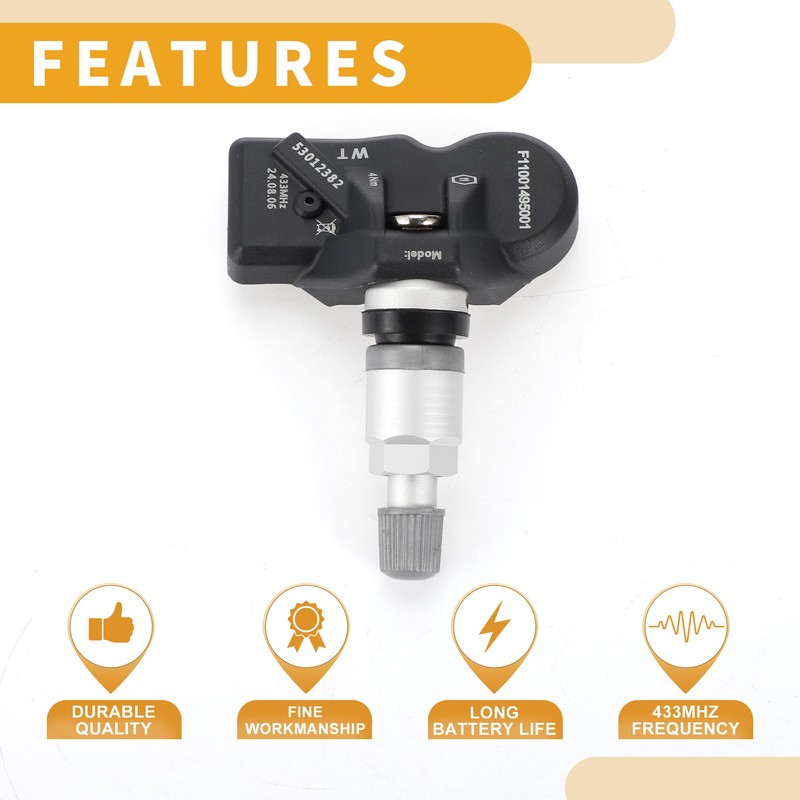 Partuto Tire Pressure Sensor Car Inner TPMS Sensor for McLaren