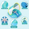 Inflatable Baby Pool Float with Canopy – Wide PVC Infant