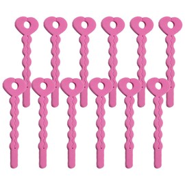 Sponge Curler Soft Hair Curler Sponge Foam Roller Hair Set of 12 Hand Curling Hair Harmless Soft Hair Styling Tool Pink