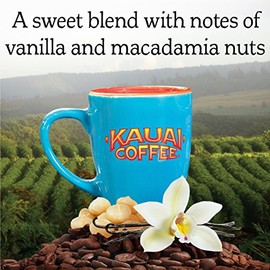 Kauai Coffee Kauai Coffee Vanilla Macadamia Nut, Medium Roast - Ground Coffee, 24 oz Package