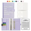 100 Envelopes Money Saving Challenge Binder Budget Planner, Budget Book