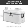 Igloo 70 QT Latitude Marine Ultra White Cooler
