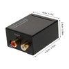 OSALADI Digital to Analog Audio Converter 3.5mm Optical to Analog