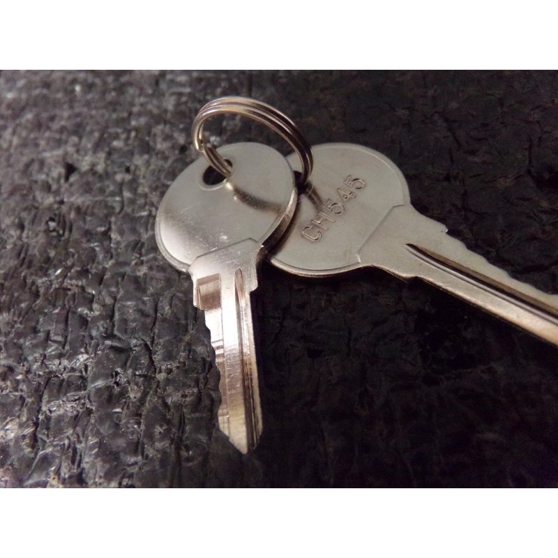 JUSTRITE 25998 Sure Grip Key Set,5 In. W,7 In. D,PK2