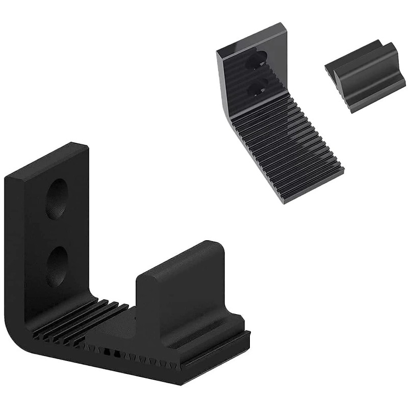 Ccjh 1PC Floor Fuide for Barn Door Hardware No Drilling