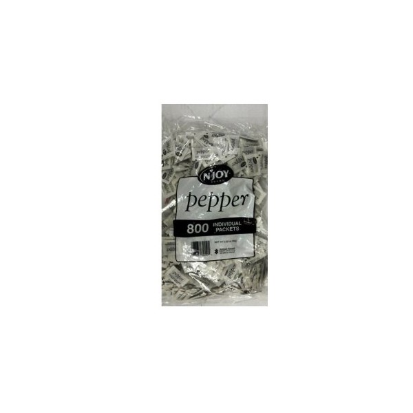 N'Joy Pepper Packets, 2.82 Ounce