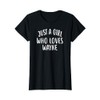 Just A Girl who loves WAYNE Shirt Cute WAYNE T-Shirt