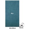 Betz Hand Towel Set of 4 Berlin Size 50 x