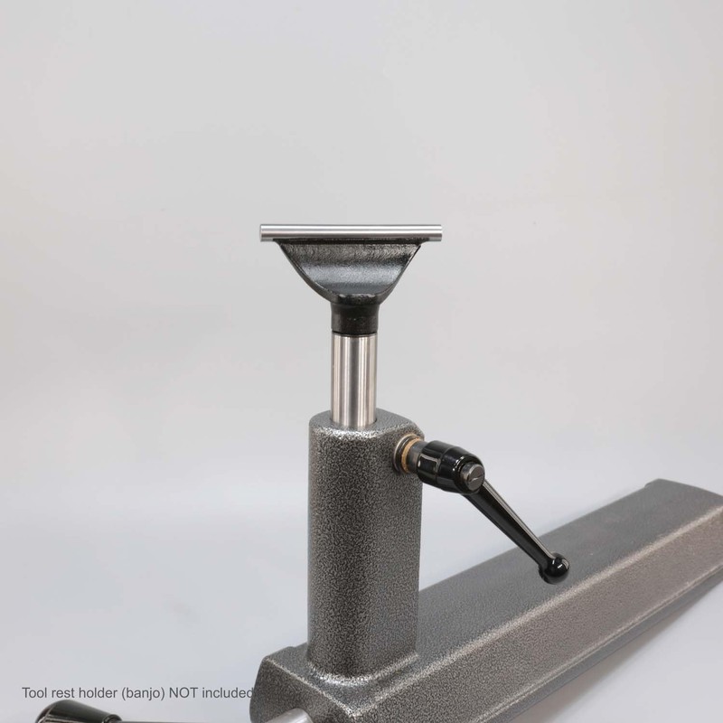 Hurricane Turning Tools, 4" Tool Rest with Hardened Steel Rod