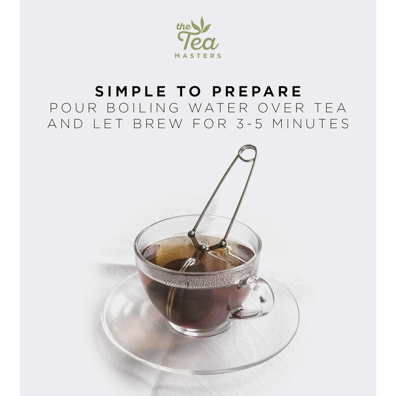 The Tea Masters Prism Teabags - Darjeeling 1x50