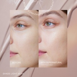 RMS Beauty SuperNatural Radiance Sunscreen SPF 30 - Tinted Sunscreen for Face, Tinted Mineral Sunscreen for Face Tinted SPF Skin Tint with SPF Makeup