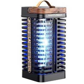 Minimoon Bug Zapper Outdoor & Indoor 4200V Electric Mosquito Zapper 15W Fly Trap, Western Theme,Waterproof, 5.9 Ft Cord, Fly Zapper for Home, Patio, Backyard