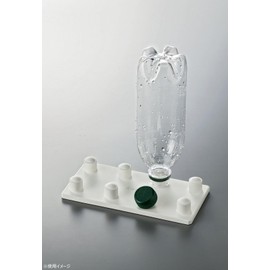 Anesty HO1820 Diatomaceous Earth Bottle Dryer, White, Width 7.5 x Depth 3.5 x Height 1.2 inches (19 x 9 x 3 cm), Convenient for Drying Plastic Bottles