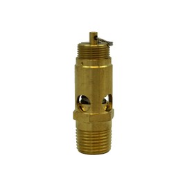 Kingston 1/2” NPT Brass Soft Seat Industrial Pressure Relief Valve, Made In The USA. (255 PSI / 560 SCFM)