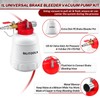 BILITOOLS 1L Universal Brake Bleeder Kit, Vacuum Brake Fluid Bleeding