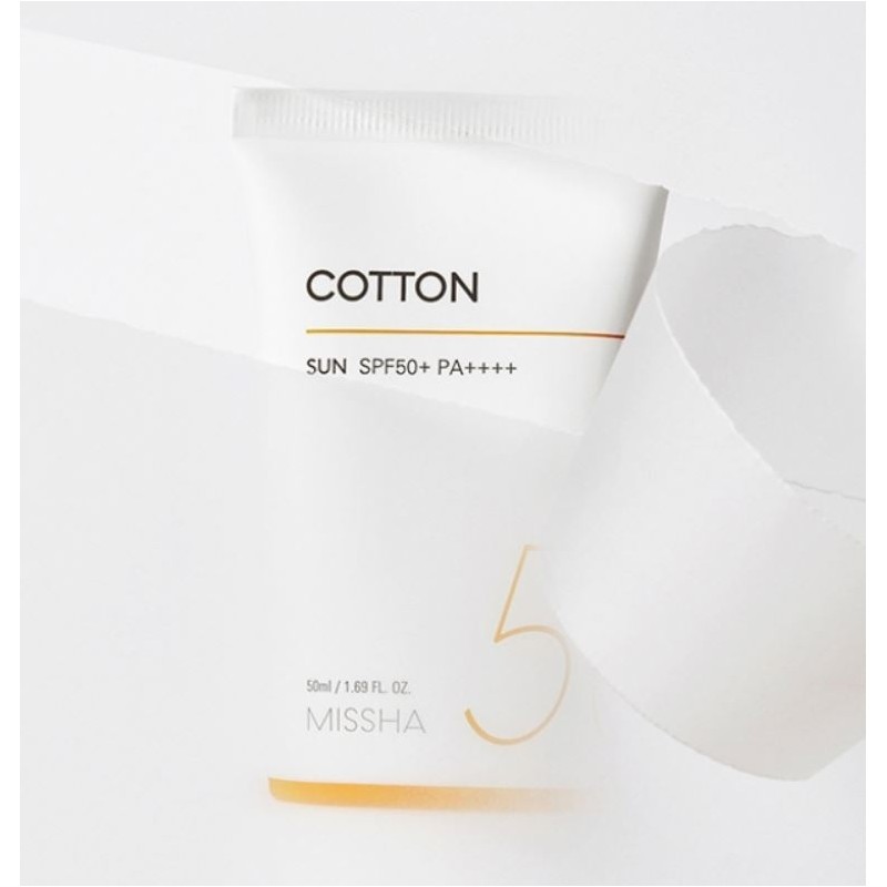 미샤 올 어라운드 세이프 블록 코튼선크림 SPF50+ PA++++, 50ml, 1개
