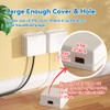 EUDEMON 1 Pack Baby Safety Electrical Outlet Cover Box, Childproof