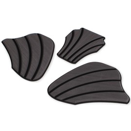 Special Parts Takekawa Tank Pad Set (Smoke/Black) for Monkey 125 (JB02/JB03/JB05)