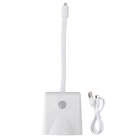 Toilet Night Light Motion Sensor LED RGB Colors Changing Toilet Bowl Night Light for Restrooms