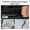 QH.HOME Waterproof Generator Cover 24x18x20 inch ,900D Heavy Duty Oxford