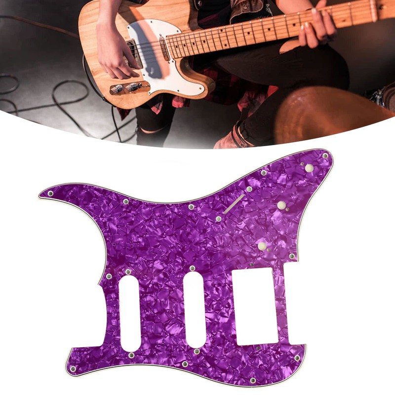 Electric Guitar Pickguard PVC Plastic Guard Scratch Board Front Plate