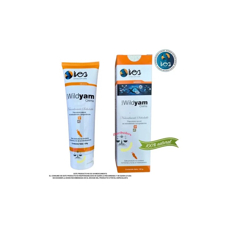Camote Silvestre Crema Ives Evolution México Wild Yam 2 Pack