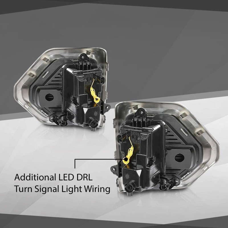 G-PLUS LED Fog Light Lamp Compatible with GMC Sierra 1500