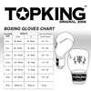Top King Super Air Breathable Leather Gloves Muay Thai Boxing