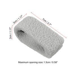 PATIKIL Quilt Cover Clips,8pcs No Pins Plastic,Plush Duvet Clips Keep Corner in Place Quilt Fixer for Clip Bed Sheet Fastener Clip,Grey