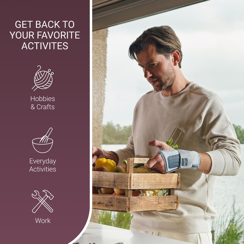 PUSH Med Wrist Brace – Sleek Wrist Support with Maximum