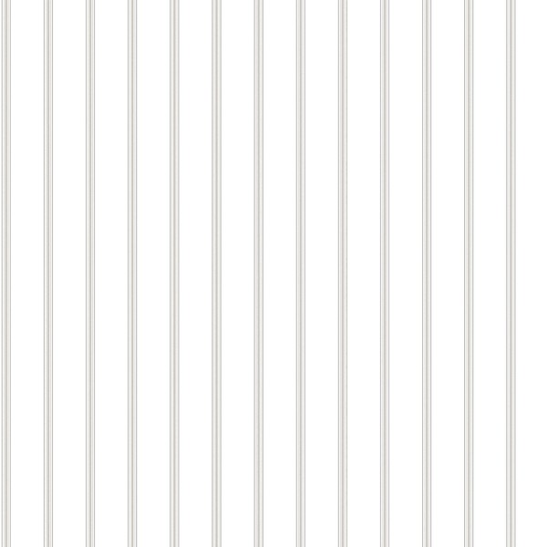 Galerie G67563 Smart Stripes 2, Slim Stripes Design Wallpaper, Grey/Cream, 10m x 53cm