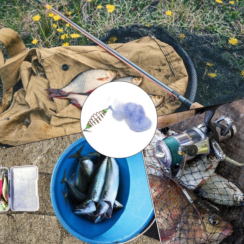 Fishing Nets for Saltwater, Lightweight Fishing Mesh Trap, Lake Creatures